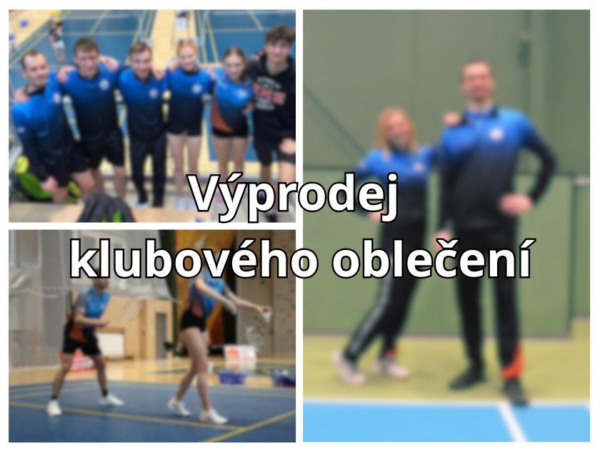 <center><font color=blue>Výprodej klubového oblečení</font>